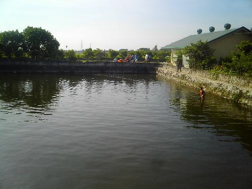 Fish pond - A fish pond in the province.
