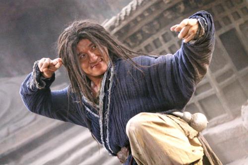 Lu Yan - Heres a picture of Jackie Chan in the movie The Forbidden Kingdom as Lu Yan. I thought that he did a great job throughout the movie. I dont want to give away to much about the movie but he does a great job of fighting while being drunk the whole time LOL. I really recommend watching this movie there is alot if twists that you dont notice until the very end :D