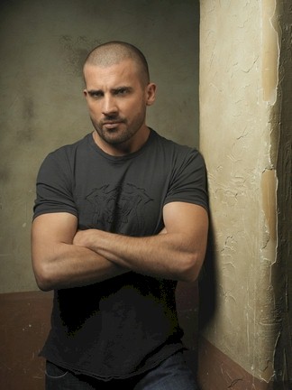 Lincoln Burrows/Dominic Purcell - Falsely accused of the murder of Terrence Steadman and sentenced to death for the crime. He evaded authorities after escaping from prison and has been exonerated of all charges. Currently free, he has successfully assisted Michael and James Whistler to break out of Sona. As of Season 4, he is now part of Self's covert 'A-Team' assembled to bring down The Company.