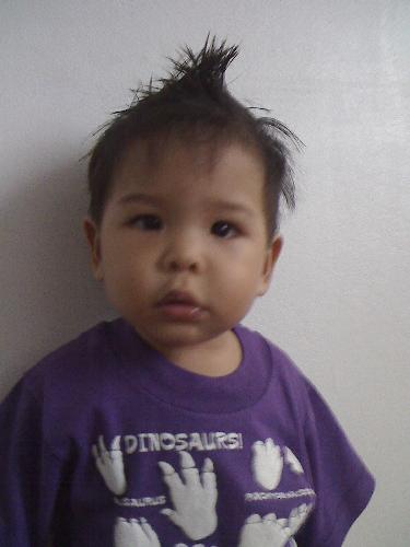 My cute 1 year old son - isnt he the cutest and very handsome? hee hee!
