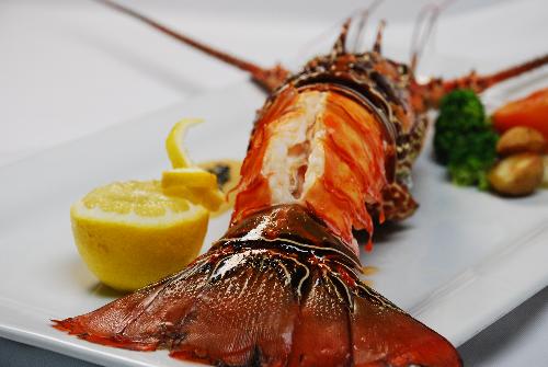 Steamed Lobster with cream sauce and caviar - Check out this mouth-watering and very expensive dish. The first time I tasted this dish I felt like I was in heaven. It was utterly delicious!