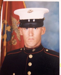hubby in 1994 - Semper Fi USMC