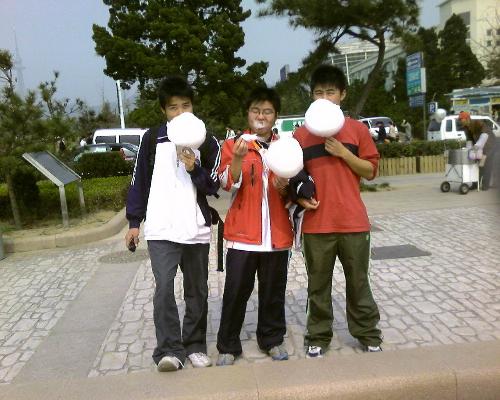 only me - this is my picture in the beauty city qingdao in china,it is a good place.if you have chance,you can come here.