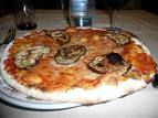 Pizza with eggplant - Strange but good, if prepared correctly