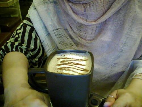 Coffee - This is choco latte, bought it from Panadero.
