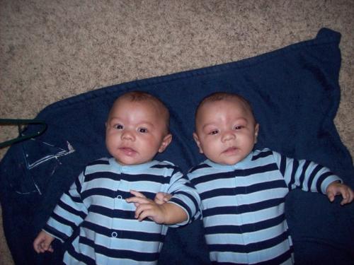 My twin Boys Ryser and Keaton - Pj's and chill