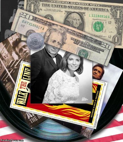 money - famous people on bills and coins