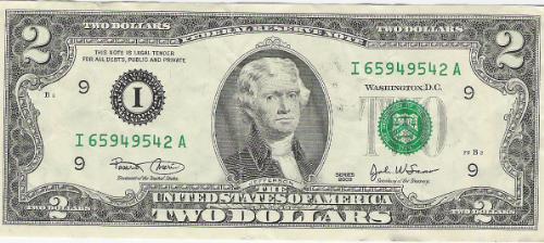 Two Dollar Bill..Unusual Or Not? / myLot