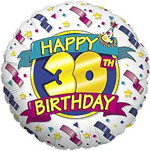 Balloon - 30th Birthday Balloon - 30th Birthday