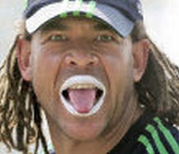 Andrew Symonds - Is he over from cricket now?