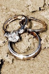 Wedding Rings - The Engagement & Wedding rings draws everything together making two become one!!!