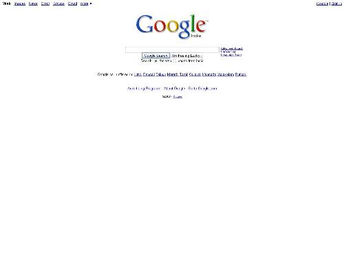 google search - www.google.co.in