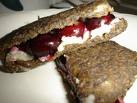 cream cheese and jelly - cream cheese and jelly sandwich, I do not like cream cheese