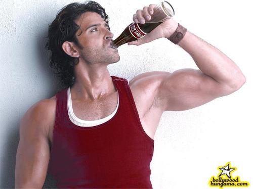 hritik roshan - hritik roshan in coca cola add