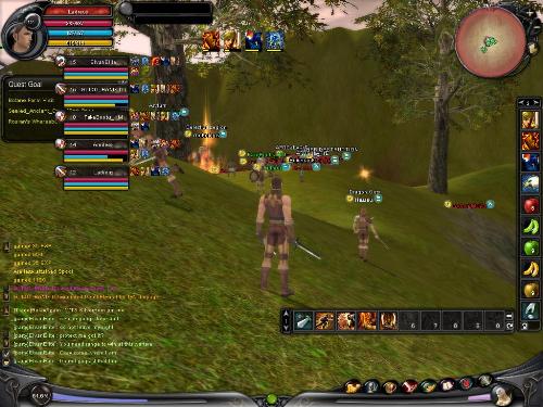 Shaiya PVP - While in places called borderlands you can fight enemy players.