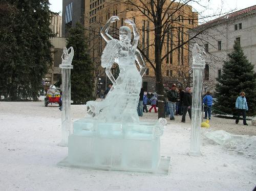 Ice Sculpture - Winter Carnival MN 2007