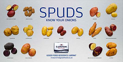 Spuds, Know your onions - Potatoes Classified