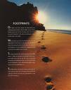 Footprints in the sand - This is a photo of the poem of Footprints in the sand by mary stevens.