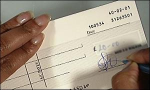 cheque  - Bounced cheques