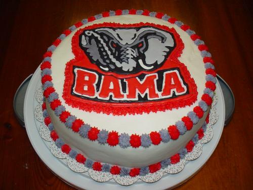 Real Alabama Cake - Accidentally uploaded photo of just the colorflow...lol