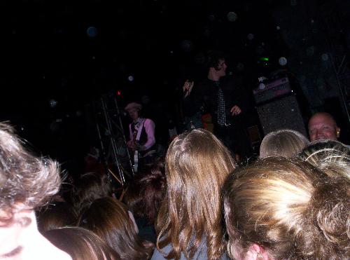 Panic At The Disco - Picture of Ryan Ross and Brendon Urie of Panic At The Disco. The picture is from the Nintendo Fusion Tour in November of 2005 in Grand Rapids, MI.