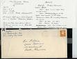 hand written letter - Hand written letter and Envelope