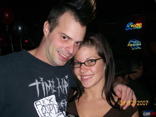 Me and my fiance - This is a picture of me and my fiance. Earlier this year.