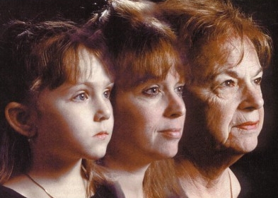Girl to women to old woman - Aging is a part of life ...
