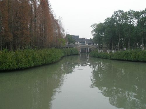 Wuzhen of China - Wuzhen is a very beautiful countryside in China. The countryside is surrounded by a lot of river.