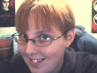 me again - I got my hair cut recently and dyed it red
