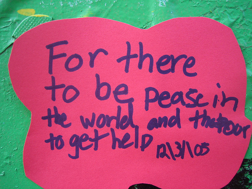 World peace - when will we have world peace