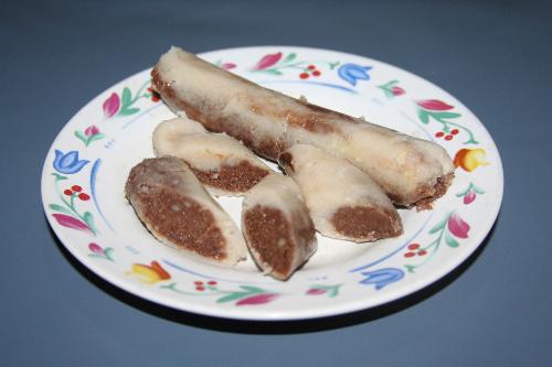 native delicacy - A delicacy made from Davao City. It's tastes good! Sweet and chocolatey!