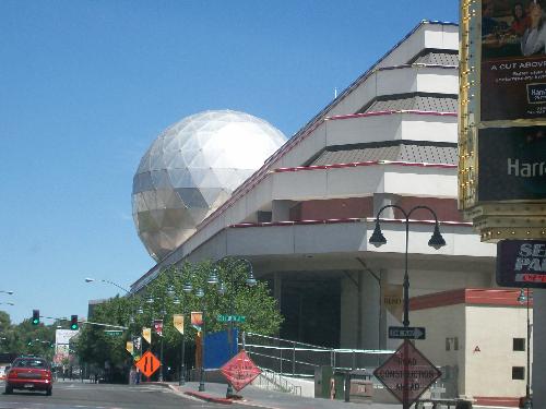 Downtown Reno - Photo of downtown Reno, Nevada as we drove through the city.