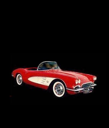 1959 Corvette - One of the original hard top convertibles.