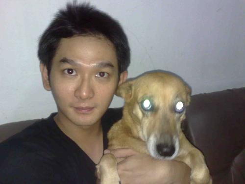 me n etel - Picture of me and my dog