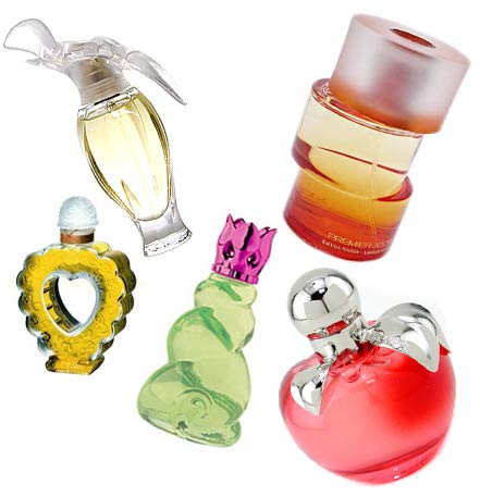 Perfumes - Pretty bottles, pretty scents