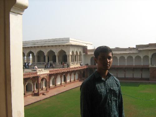 me - agra fort