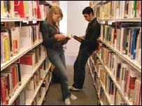 library - reading , library