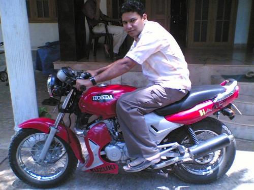 Honda $ Shabu - here my favourite bike i have modified.