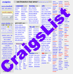 Craigslist.org - Online classified ads