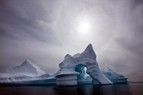 Naked Ice - Global warming is shrinking them smaller and thinner at a slow but steady pace.