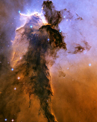 The Haze of Creation - An angel in space or a figment of one's imagination?