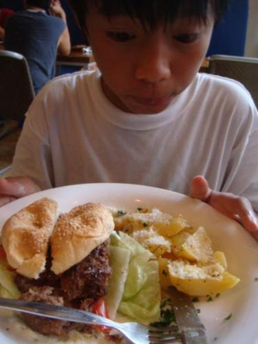 Me eating! - Me!