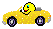 Car - smiley driving car,gif