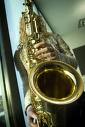 Saxophone - Picture of a saxophone being played.