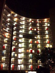Big City Apartment. - I live in a really small town. Most BIG city apartment buildings have more people living in them than there are living in my home town!!!