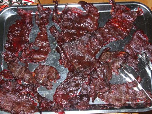 my homemade dried beef - the photo of my delicious homemade dried beef