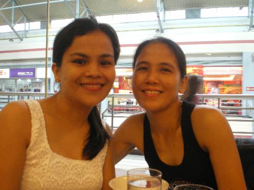 me and Toni - Toni is back home