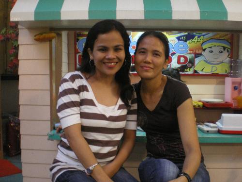 me and Toni - at dave's playhouse