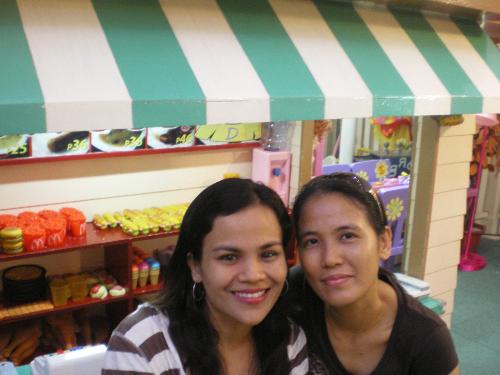 me and Toni - at dave's playhouse